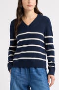 Caslon® Wool & Cashmere V-Neck Sweater