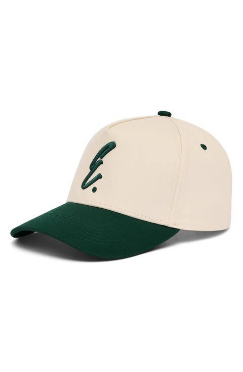 Logo Embroidered Twill Snapback Baseball Cap