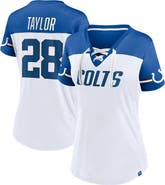 FANATICS Women's Fanatics Branded Jonathan Taylor White Indianapolis Colts Athena Name & Number V-Neck Top