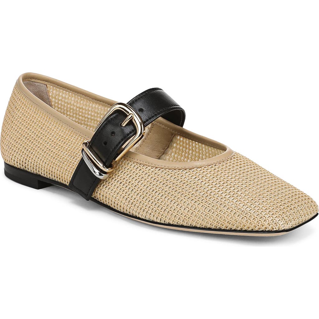Vince Daniela Mary Jane Flat in Toasted Wheat at Nordstrom, Size 9.5