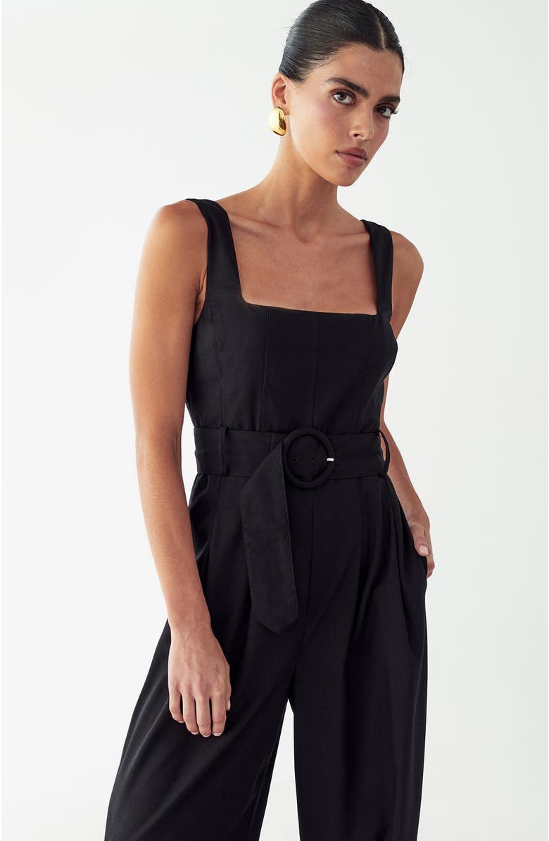 WILLA Annika Jumpsuit, Alternate, color, Black