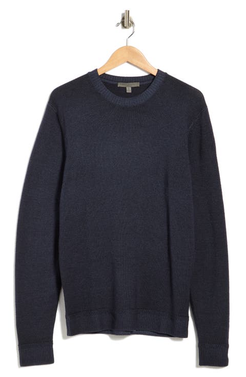 Bertona Merino Wool Crewneck Sweater