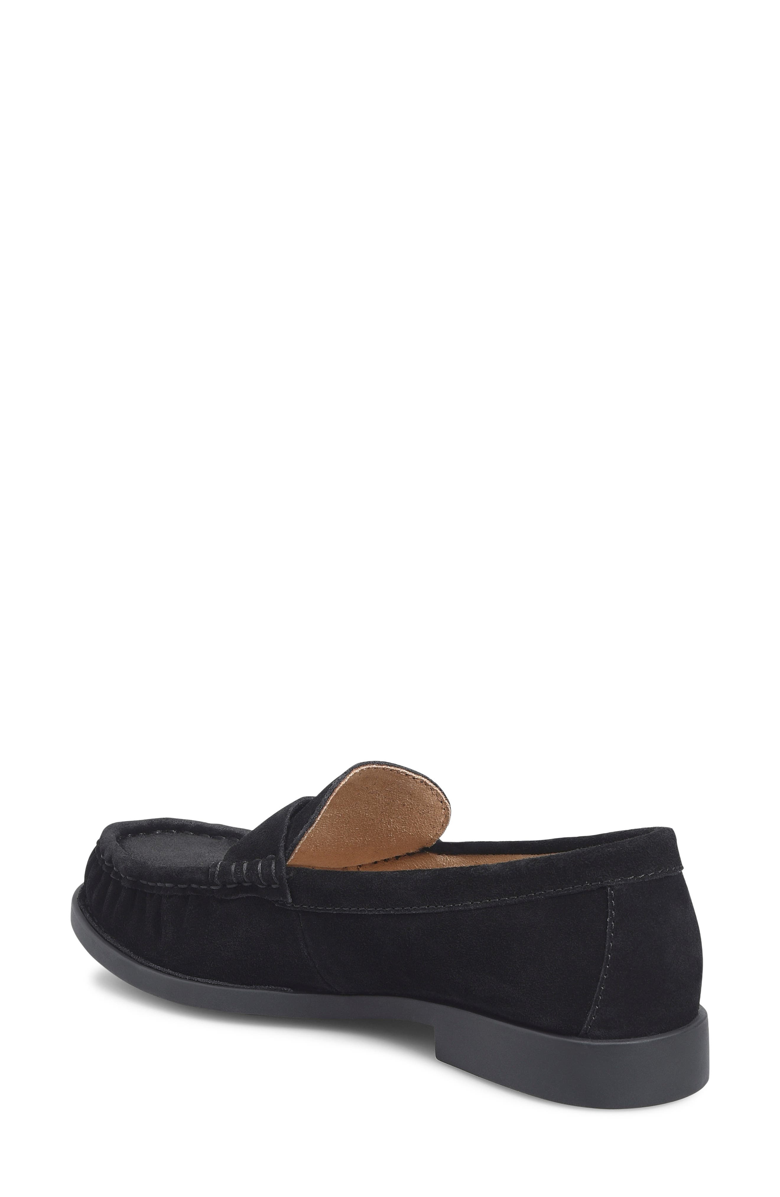 Børn Maris Loafer, Alternate, color, Black Suede