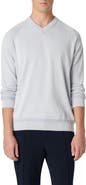 Bugatchi Cotton & Silk V-Neck Sweater