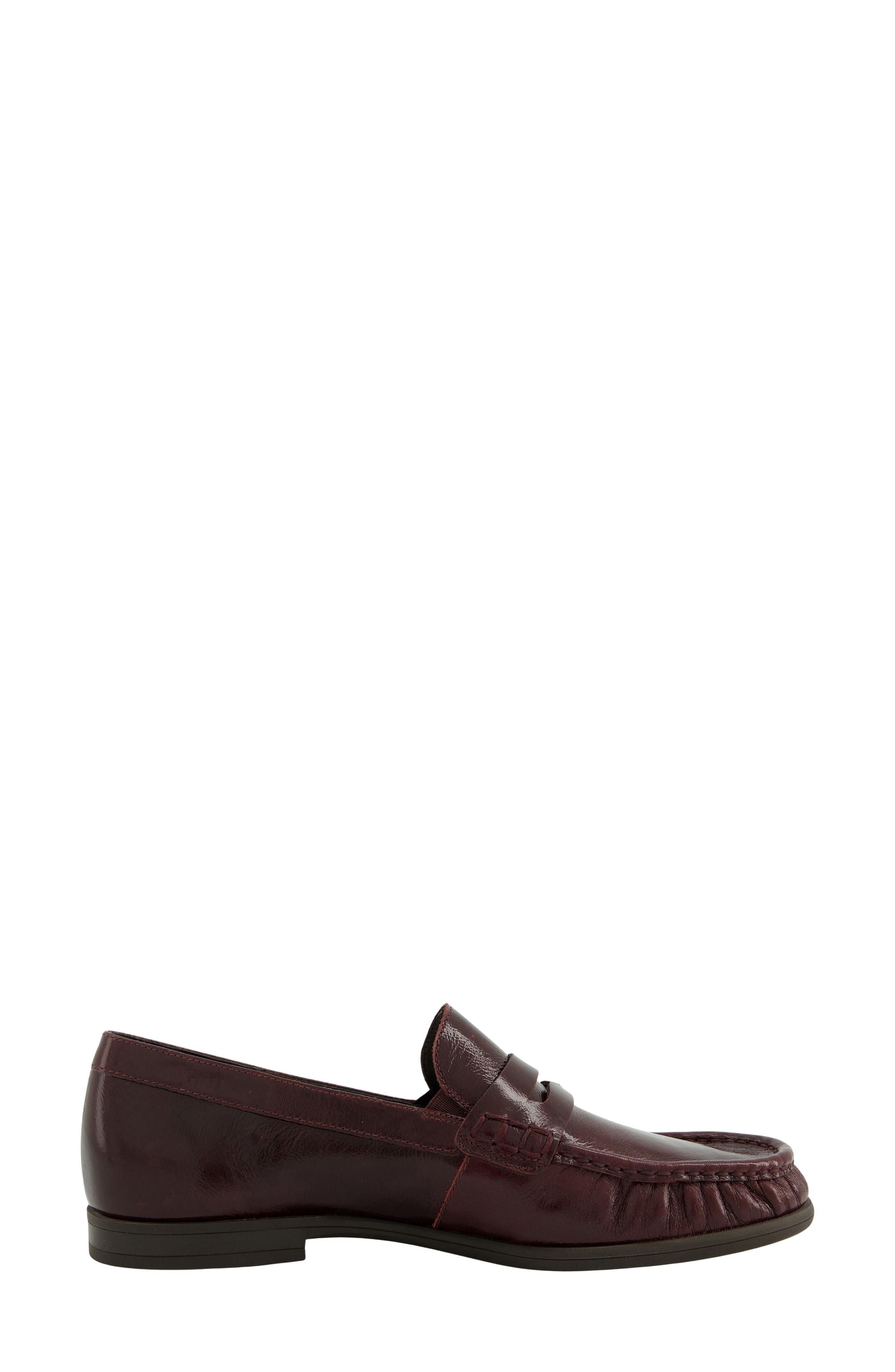 Ferris Loafer, Alternate, color, BORDO GLAZED LEATHER