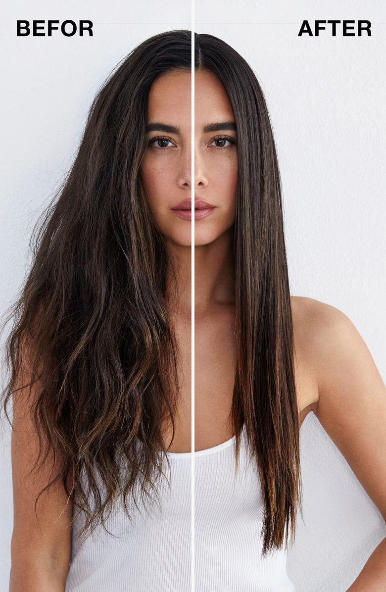 IGK Good Behavior Spirulina Protein Smoothing Blowout Balm, Alternate, color,