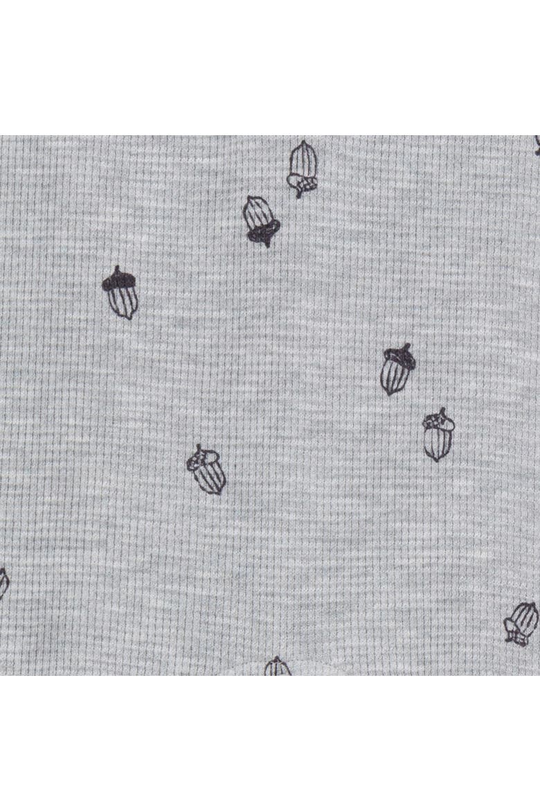 Acorn Slouch Romper, Alternate, color, Grey Heather Acorn