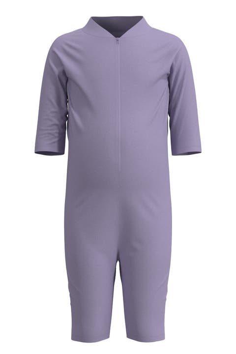 Kid's Wave Barracuda Neck-to-Knee Swimsuit, UPF 50+ Sun Protection