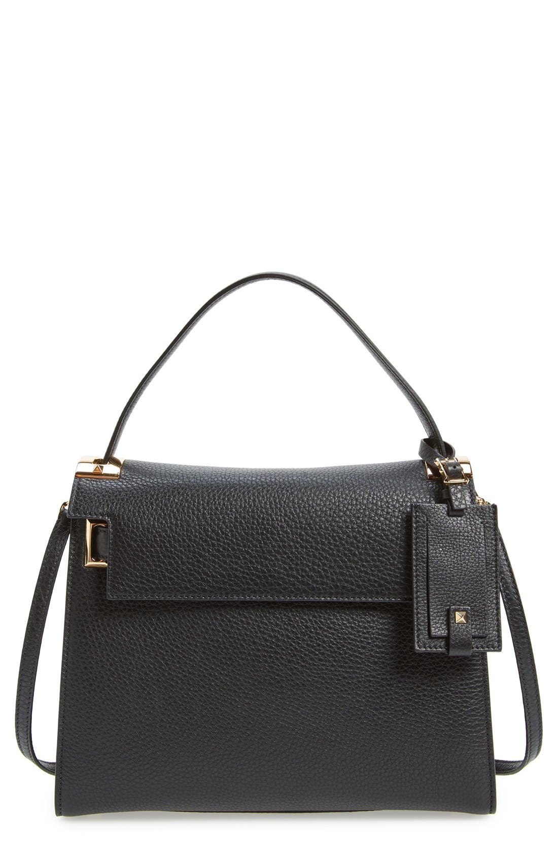 Valentino Garavani 'My Rockstud' Single Handle Bag, Main, color, 