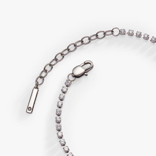 Alex And Ani Babe Tennis Chain Bracelet In Silver