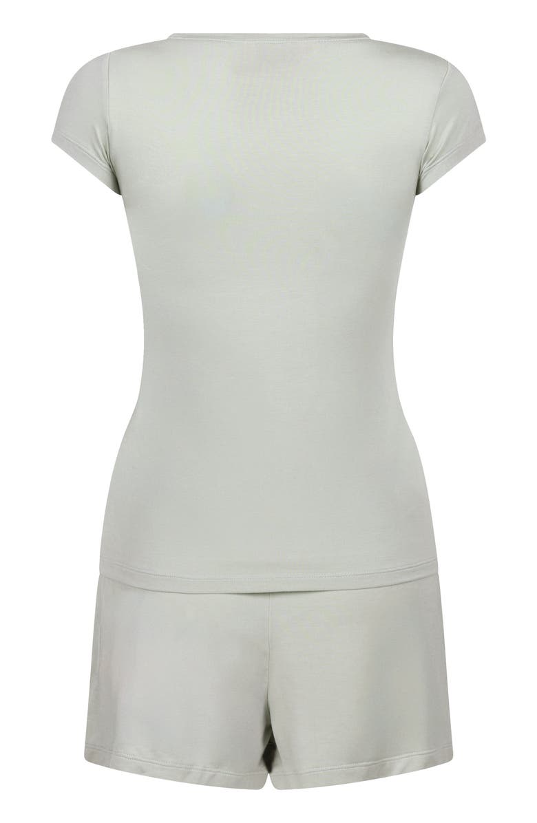 Hunkemöller Pyjama Set Jersey, Alternate, color, Grey