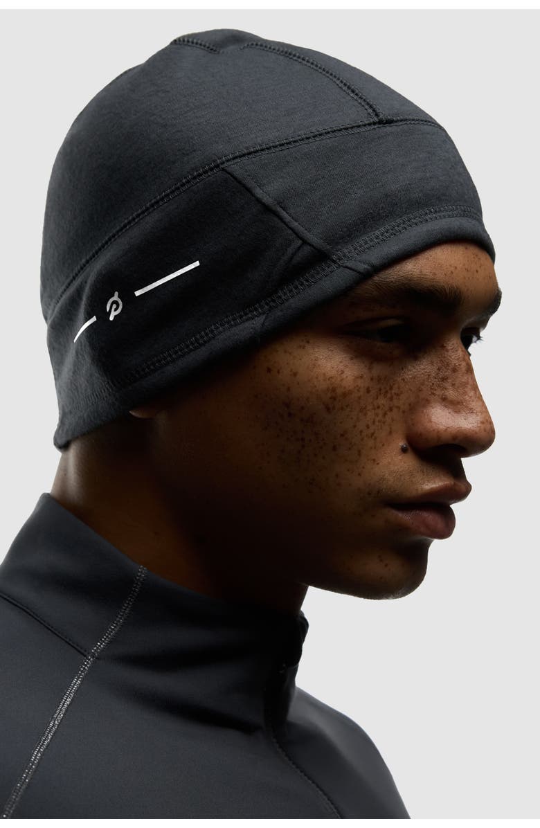 Peloton Merino Run Beanie, Alternate, color, Dark Grey