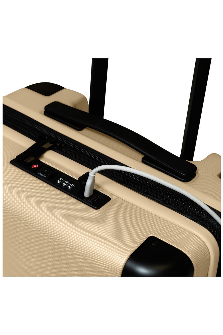Earth 3-Piece Wheeled Luggage Set, Alternate, color, SAND