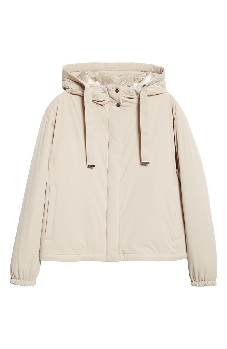 Herno Resort Travel Nylon Ponente Packable Hooded Jacket, Alternate, color, Nuovo Chantilly