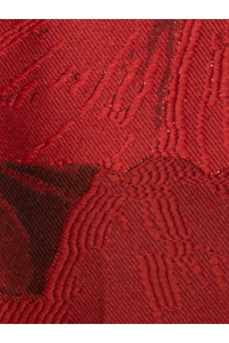Baia Crop Top Jacquard Ruby Red, Alternate, color, Jacquard Ruby Red