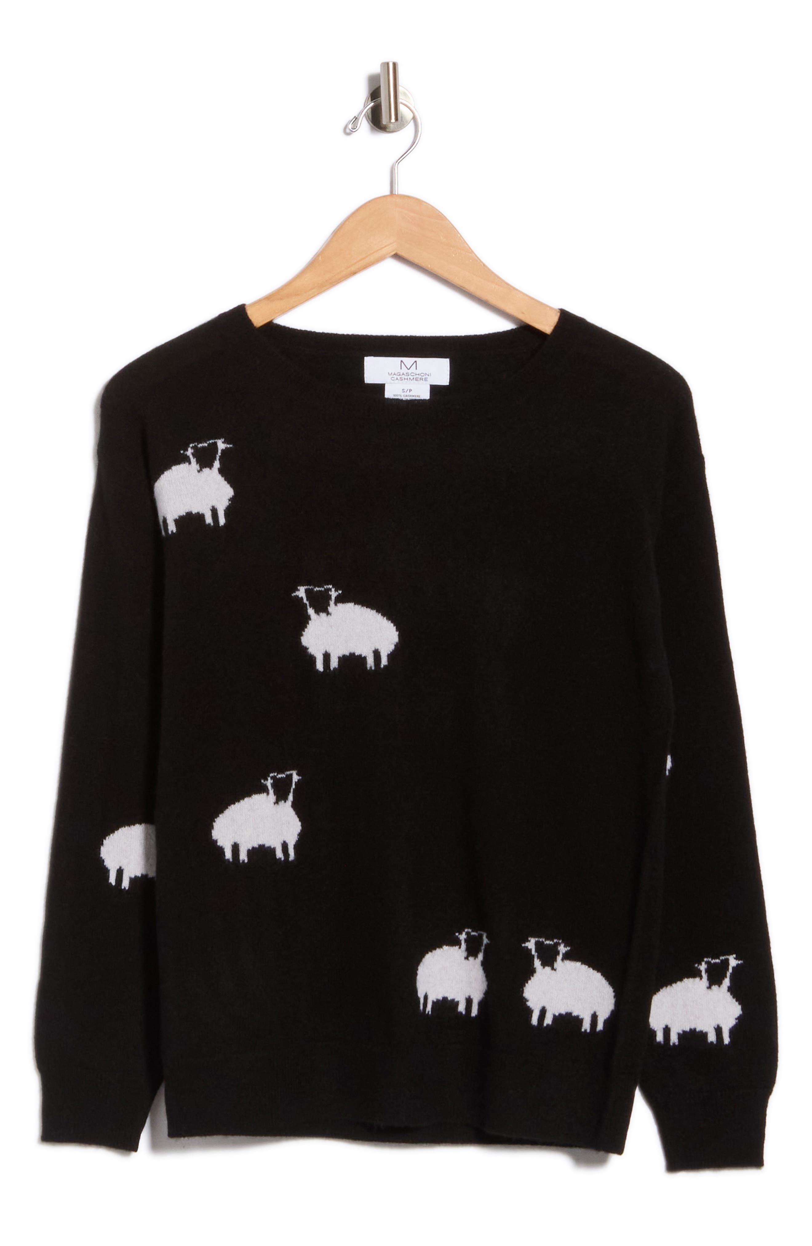 Cashmere Sheep Patterned Sweater