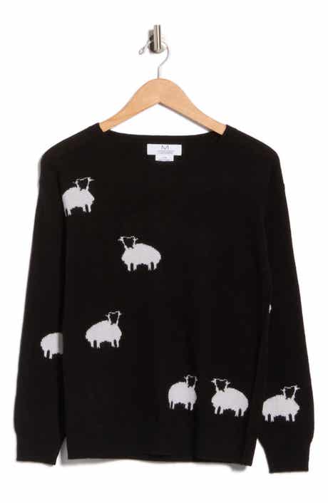 Cashmere Sheep Patterned Sweater