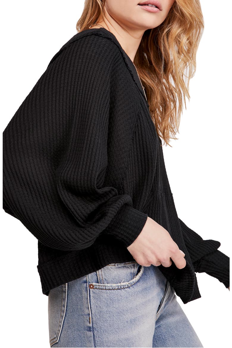 Westend Thermal Top, Alternate, color, BLACK