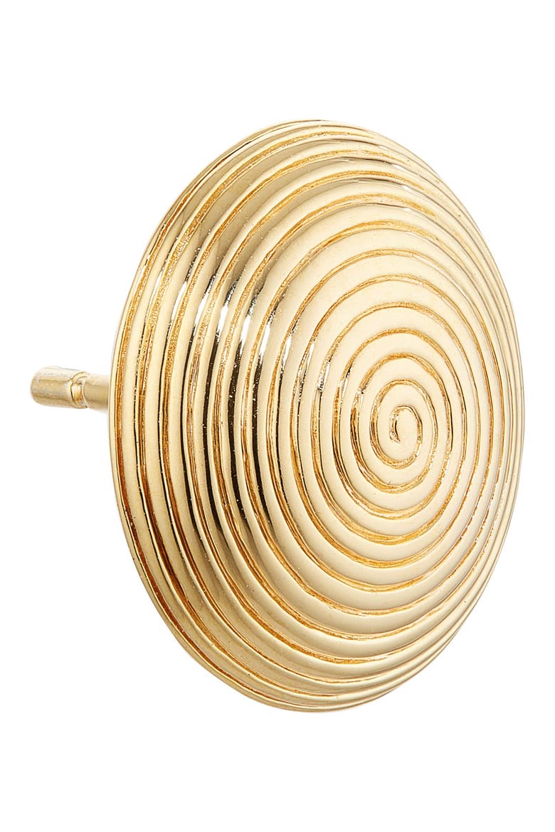 The Ella Stud Earrings, Alternate, color, GOLD