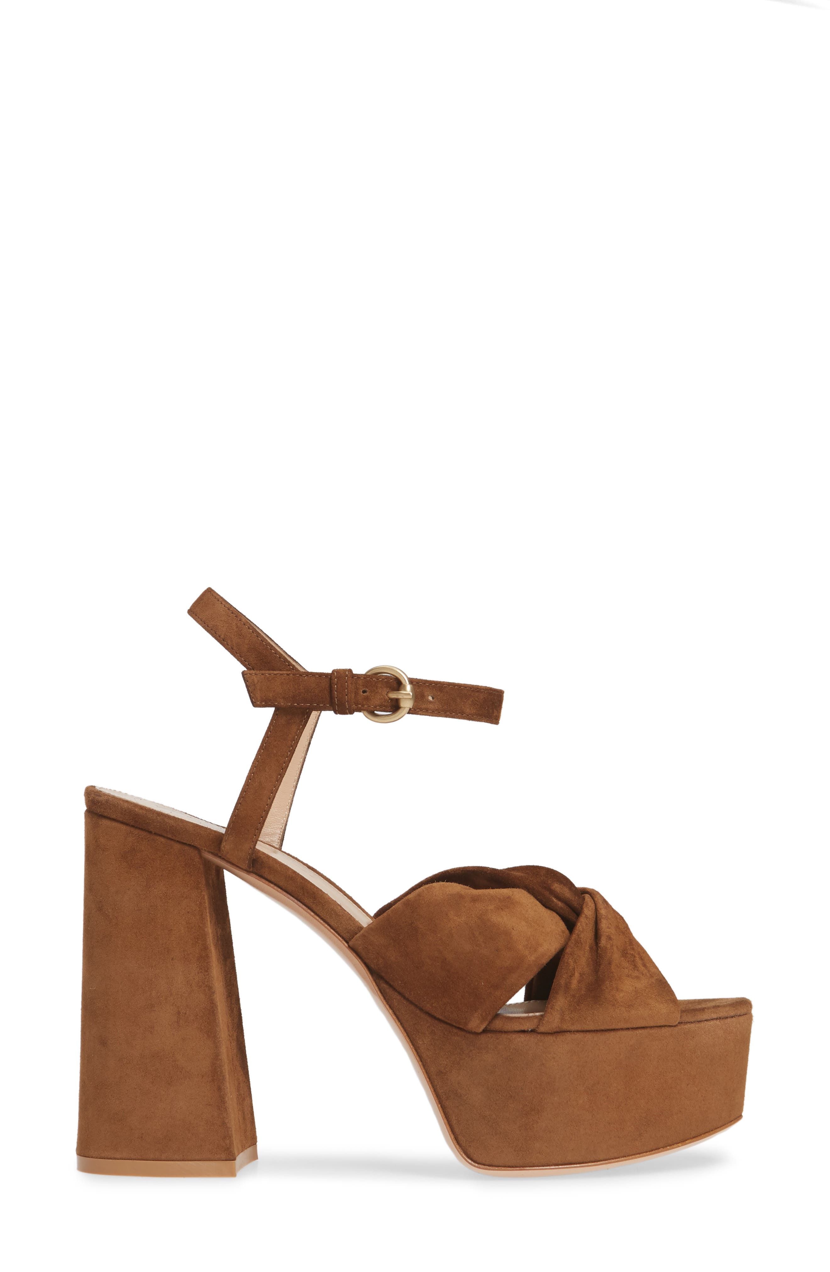Gianvito Rossi Donna Platform Sandal, Alternate, color, 