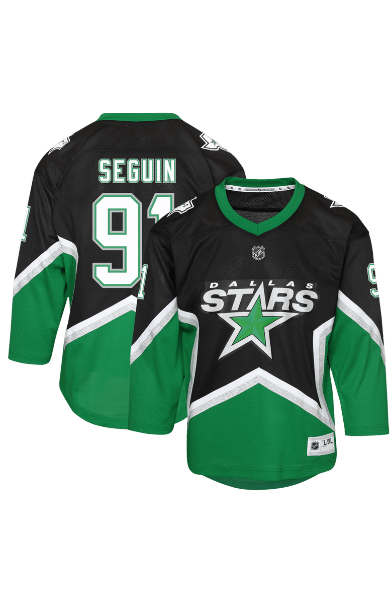 Outerstuff Youth Outerstuff Tyler Seguin Black Dallas Stars Alternate Replica Jersey, Main, color, Black