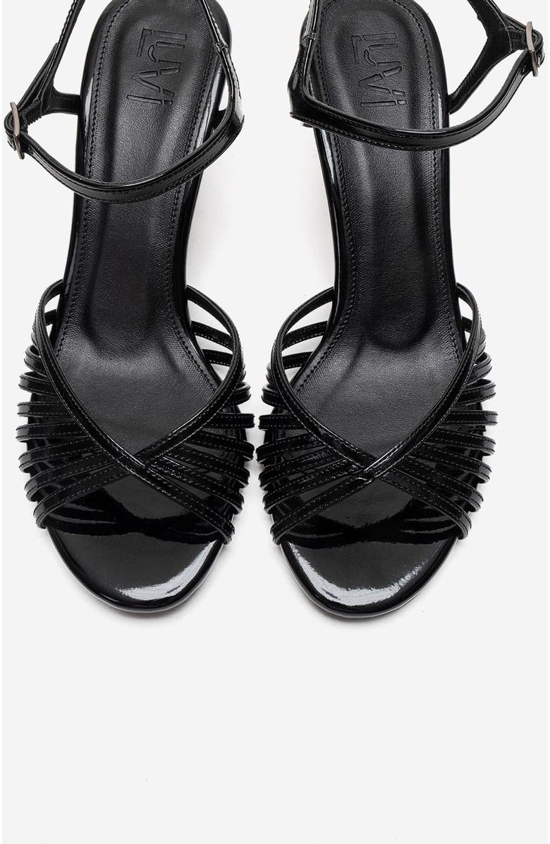 Prologue Shoes Danica Stiletto Sandal, Alternate, color, Black