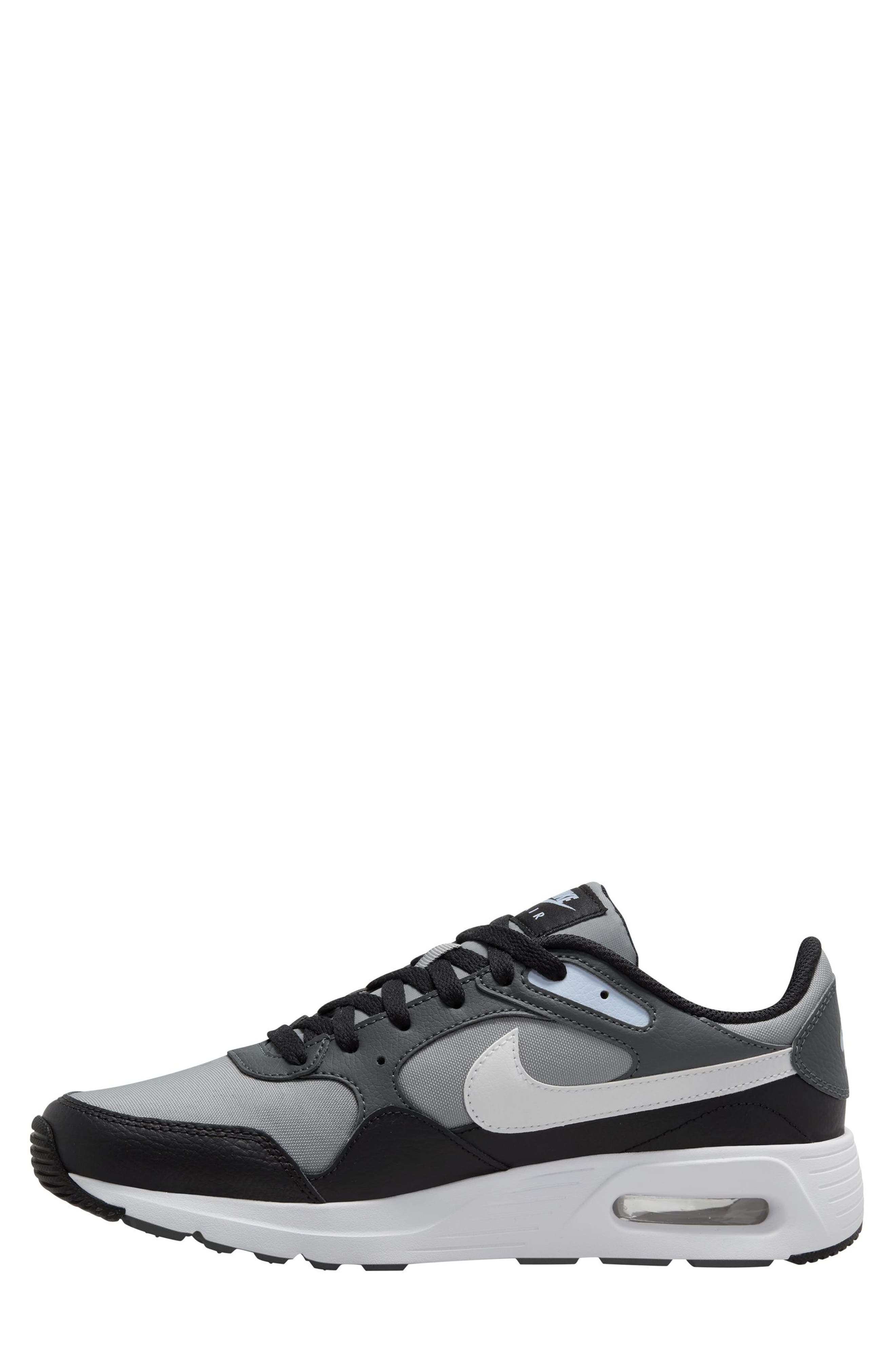 Nike Air Max SC Sneaker, Alternate, color, Black/ White/ Iron Grey