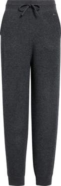 Victoria Beckham Wool Blend Knit Joggers