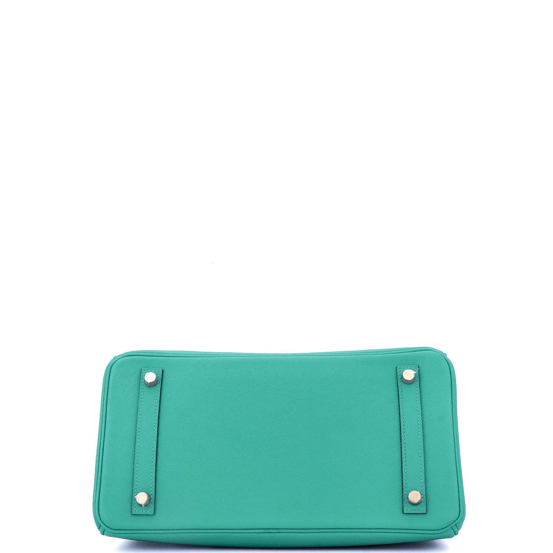 Pre-Owned Hermes Birkin Handbag Green Epsom with Gold Hardware 30, Alternate, color, Vert Verone