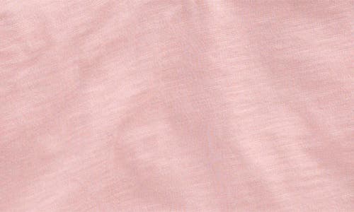 Mini Boden Kids' Slub Cotton Top In Pink