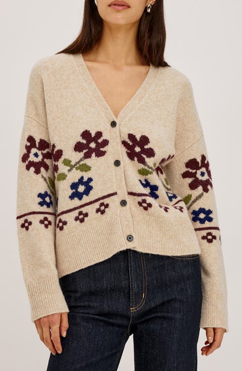 Saffron Floral Cardigan