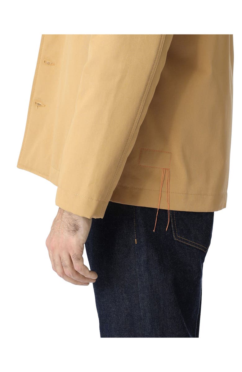 Fortela Cotton Twill Overshirt, Alternate, color, Camel