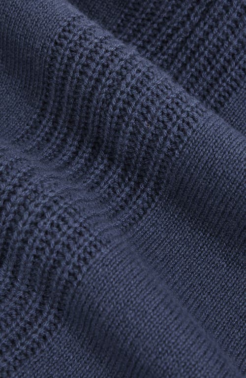 Reiss Foulton Wool & Cashmere Sweater In Blue