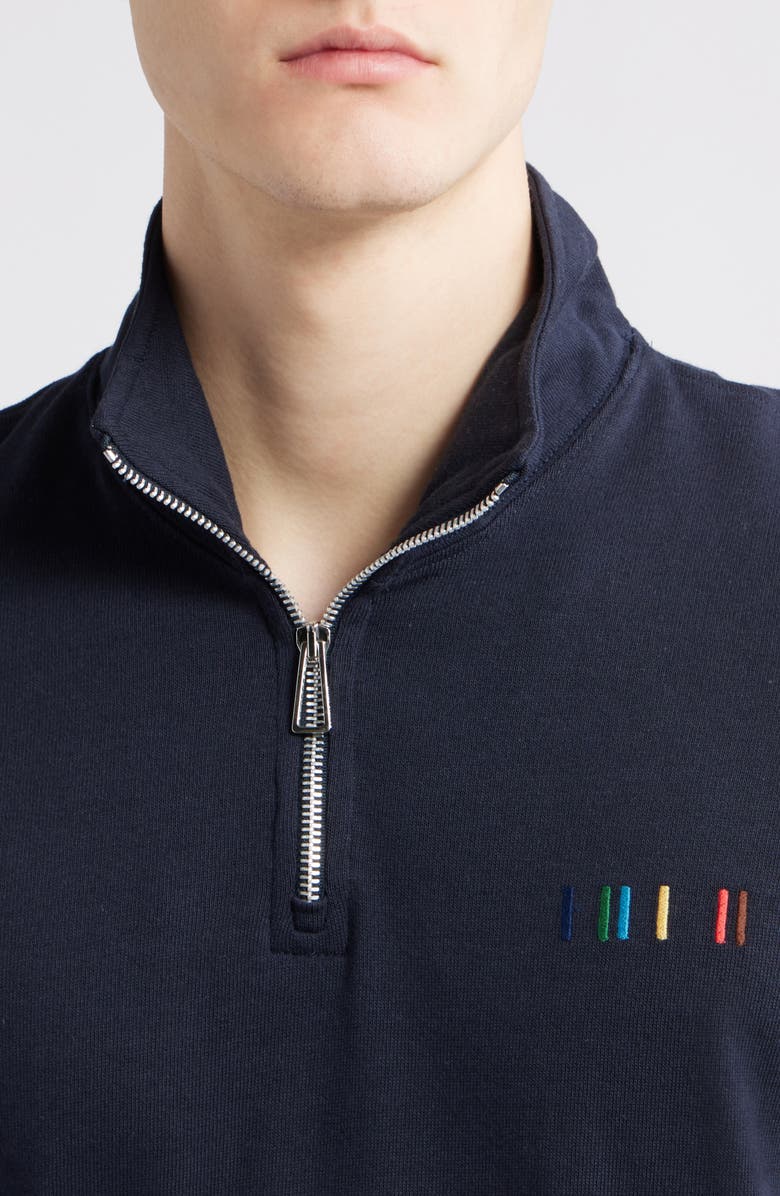 Paul Smith Regular Fit Half Zip Pullover, Alternate, color, 