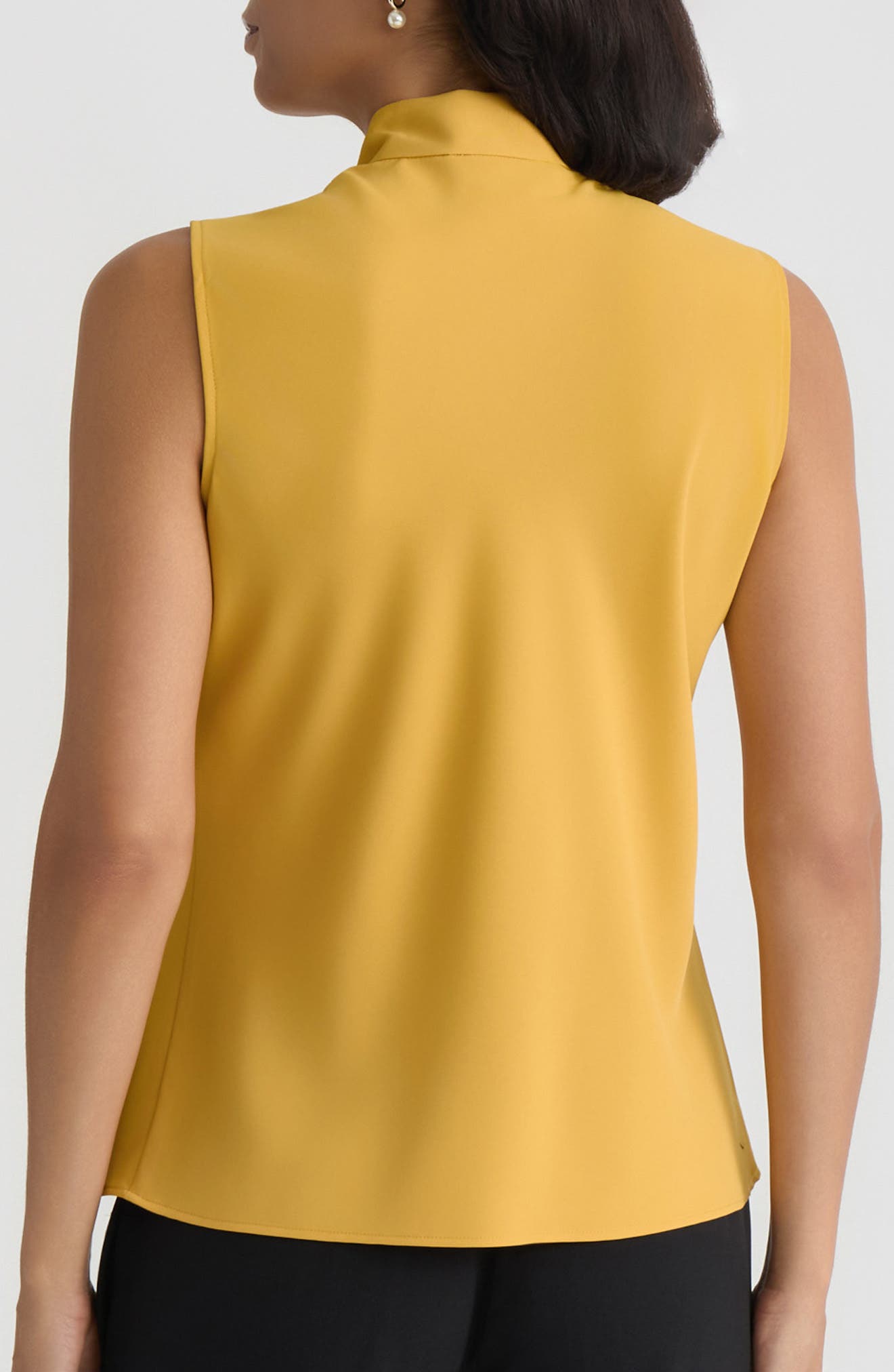 Sleeveless Tie Front Top - image 4