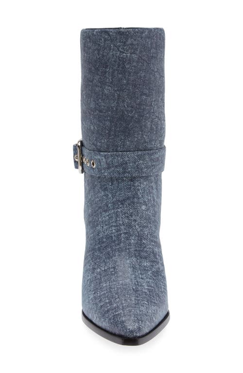 Kaanas Romy Buckle Bootie In Blue