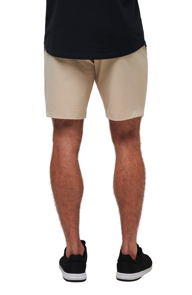 TravisMathew Open to Close Tech Chino Shorts, Alternate, color, Khaki