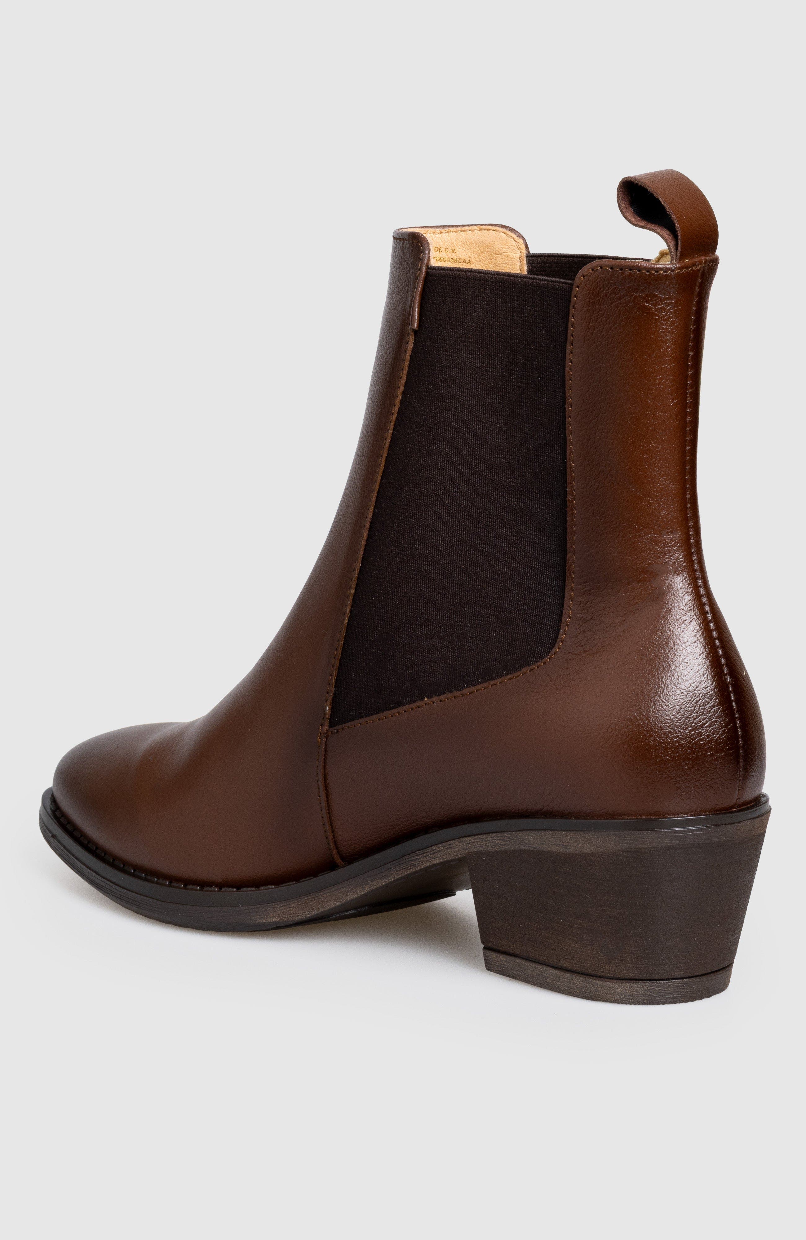 Haidi Western Chelsea Bootie, Alternate, color, Brown