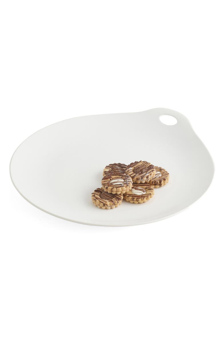 Nambé Portables Round Platter, Alternate, color, White