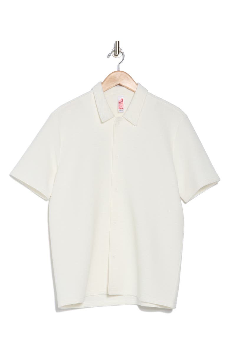 FLEECE FACTORY Rhone Short Sleeve Button-Up Shirt, Alternate, color,
