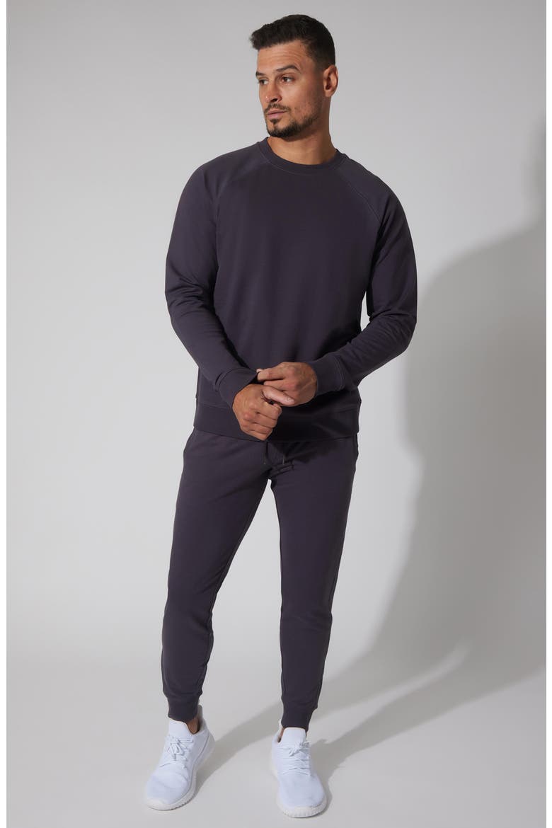 Mini Zurry Reunion Crewneck Sweatshirt, Alternate, color, MOONLESS NIGHT