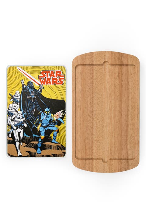 Billboard Glass Top Serving Tray