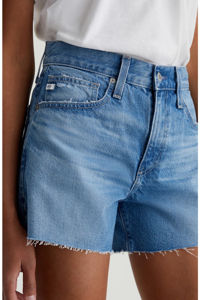 Halle Cutoff Denim Shorts, Alternate, color, FLASHBACK