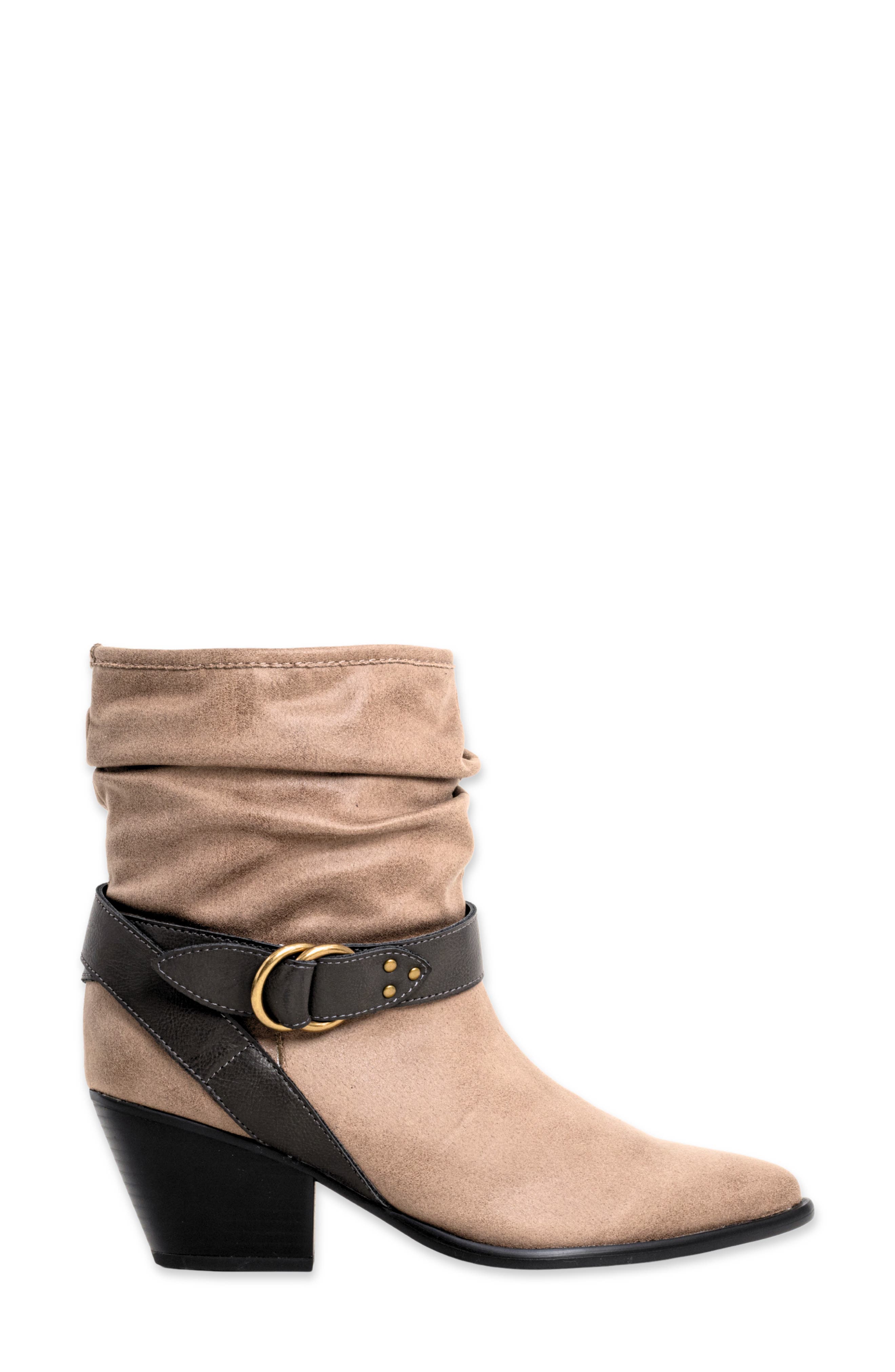 SHUSHOP Whitney Bootie, Alternate, color, Taupe Suede