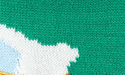 33 Degrees Kids' Flying Pizza Cat Holiday Sweater In Multi