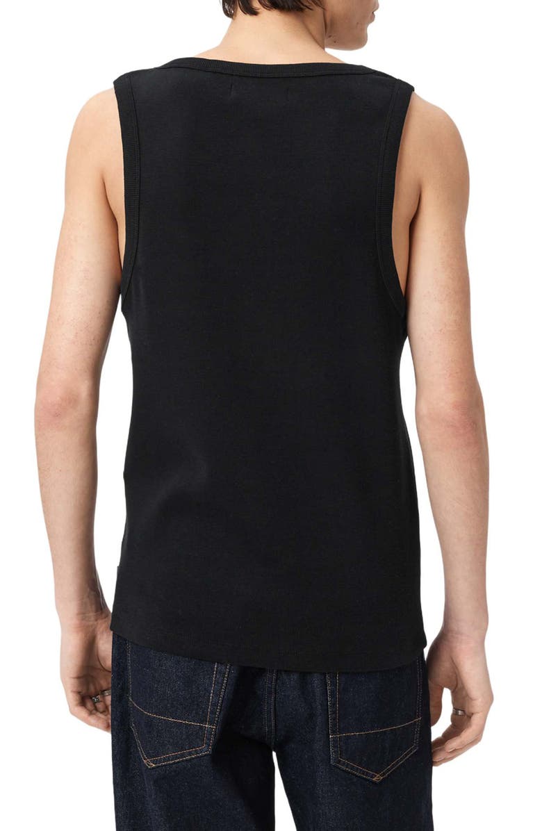 AllSaints Axel Vest, Alternate, color, Jet Black