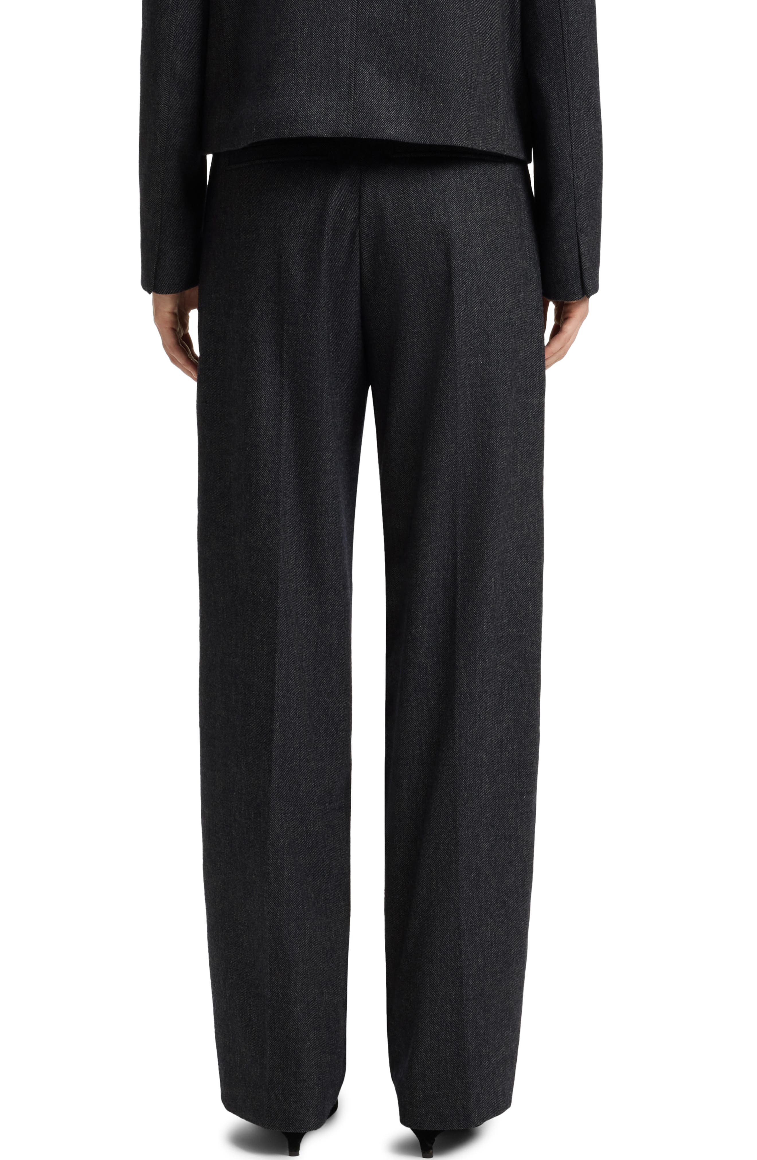 Taflong Pleat Wide Leg Pants - image 2