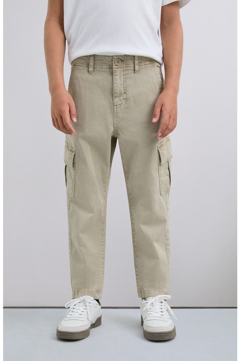 Cargo M Pants Kids, Alternate, color, Taupe