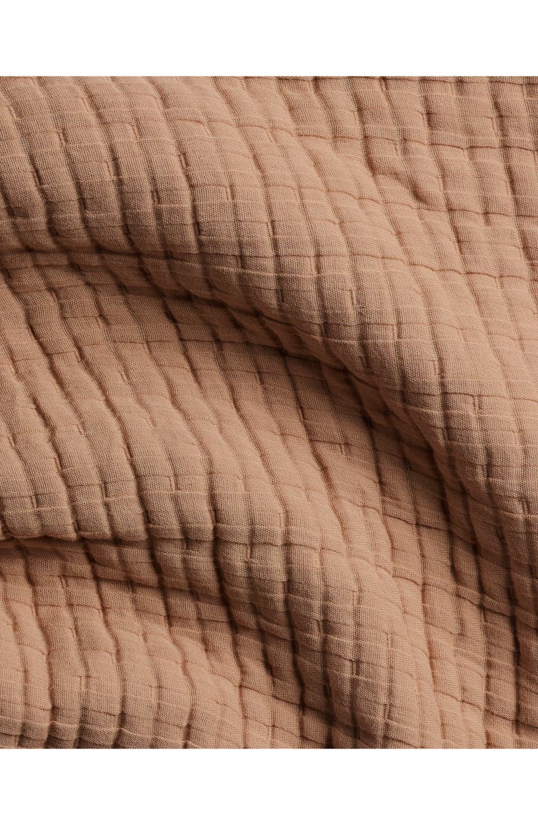 Parachute Air Cotton Coverlet, Alternate, color, Adobe