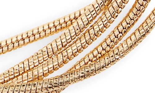 Nordstrom Multistrand Snake Chain Slider Bracelet